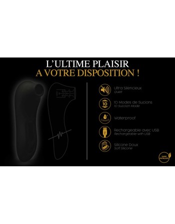 Le Maxi stimulateur clitoridien - Noir