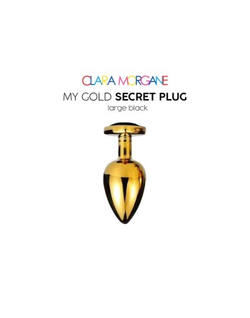 My Gold Secret Plug - Noir