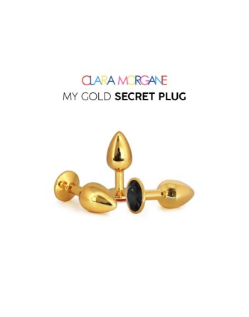 My Gold Secret Plug - Noir