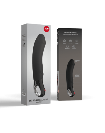 Big Boss - Vibromasseur réaliste XL - Noir