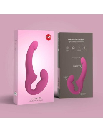 Share Lite - Gode à double extrémité - Rose