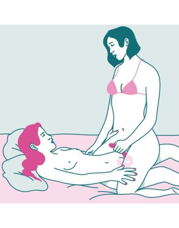 Share Lite - Gode à double extrémité - Rose