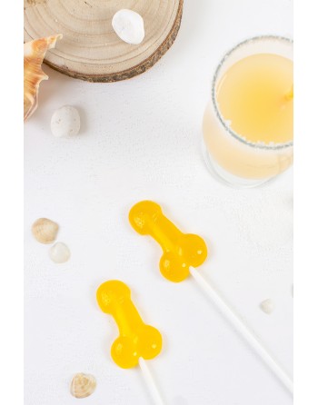 Sucette pénis pina colada avec alcool