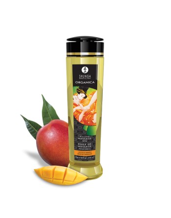 Huile de massage organique - Mangue - 240 ml