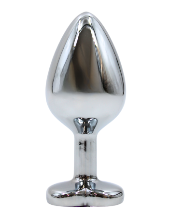 Plug bijou en aluminium bijou coeur violet Medium - RY-014PUR