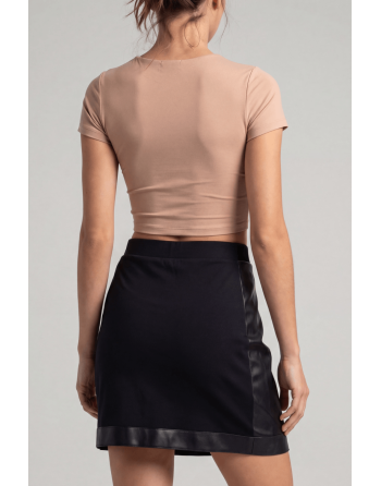 Jupe courte noire Mia - LSL2-SBLK