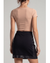 Jupe courte noire Mia - LSL2-SBLK
