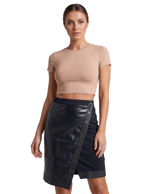 Jupe longue noire Frida - LSL2-LBLK