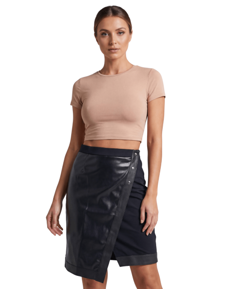 Jupe longue noire Frida - LSL2-LBLK