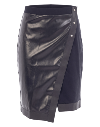 Jupe longue noire Frida - LSL2-LBLK