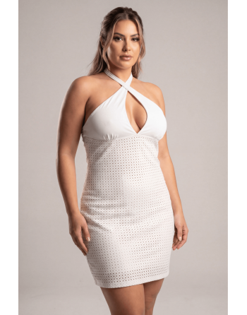 Robe blanche Margot - LDL3WHT