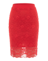 Jupe longue rouge Catalina - LSK2-LRED