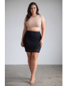 Jupe longue noire Maria - LSK1-LBLK