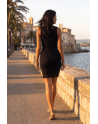 Jupe longue noire Maria - LSK1-LBLK