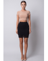 Jupe longue noire Maria - LSK1-LBLK