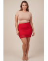 Jupe courte rouge Marina - LSK1-SRED