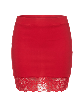 Jupe courte rouge Marina - LSK1-SRED