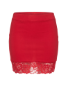 Jupe courte rouge Marina - LSK1-SRED