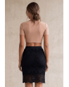 Jupe longue noire Catalina - LSK2-LBLK