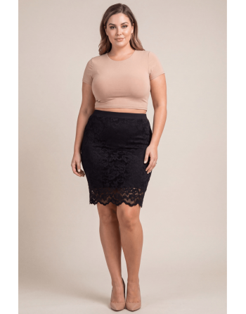 Jupe longue noire Catalina - LSK2-LBLK