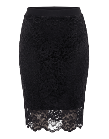 Jupe longue noire Catalina - LSK2-LBLK
