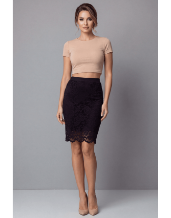 Jupe longue noire Catalina - LSK2-LBLK