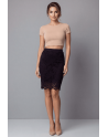 Jupe longue noire Catalina - LSK2-LBLK