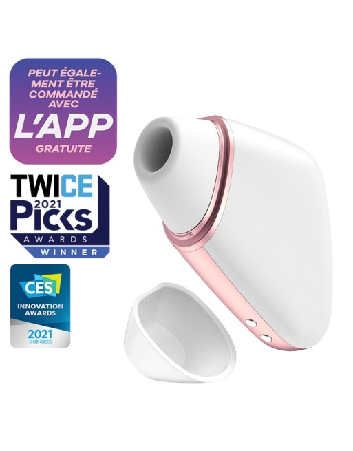 Stimulateur blanc Satisfyer Love Triangle - CC5972410020 Stimulateur blanc Satisfyer Love Triangle - CC5972410020