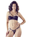 Ensemble soutien-gorge noir sexy avec armature et string assorti - OR2213729BLK Ensemble soutien-gorge noir sexy avec armature et string assorti - OR2213729BLK