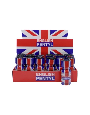 Box 18 poppers English Pentyl 15ml
