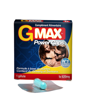 Gmax Power Caps Homme - 1 gélule