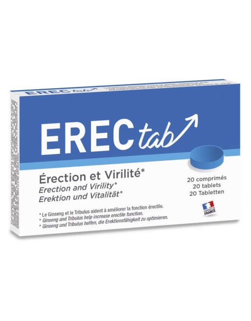 ErecTab Homme - 20 comprimés ErecTab Homme - 20 comprimés