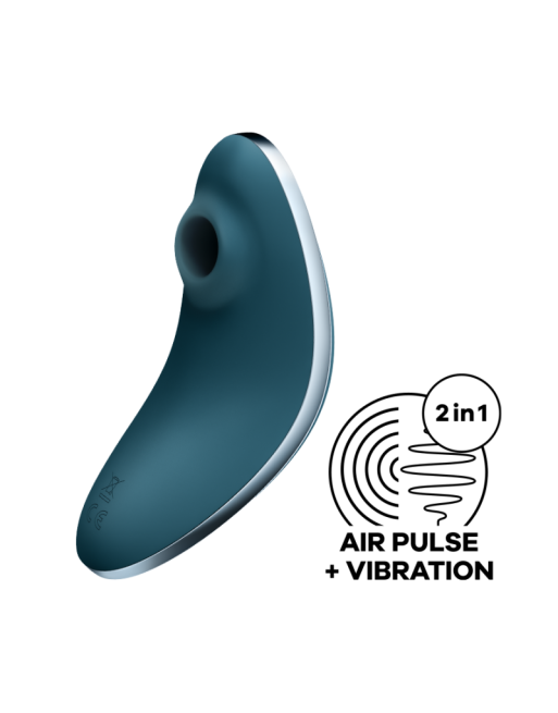 Vulva Lover Stimulateur et vibromasseur Satisfyer - Bleu Vulva Lover Stimulateur et vibromasseur Satisfyer - Bleu